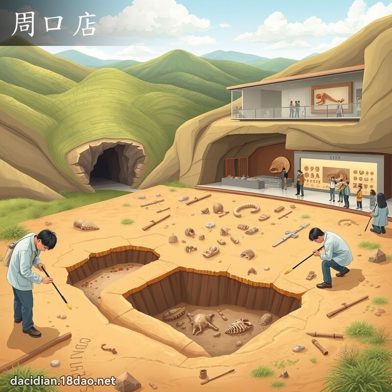 周口店 - 国语大辞典配图