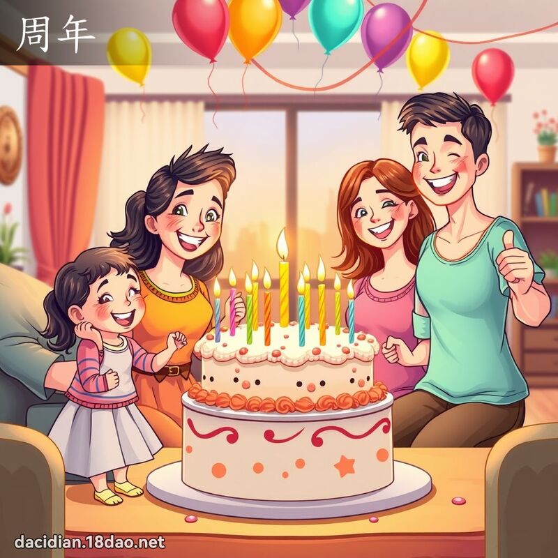 周年 - 國語大辭典配圖