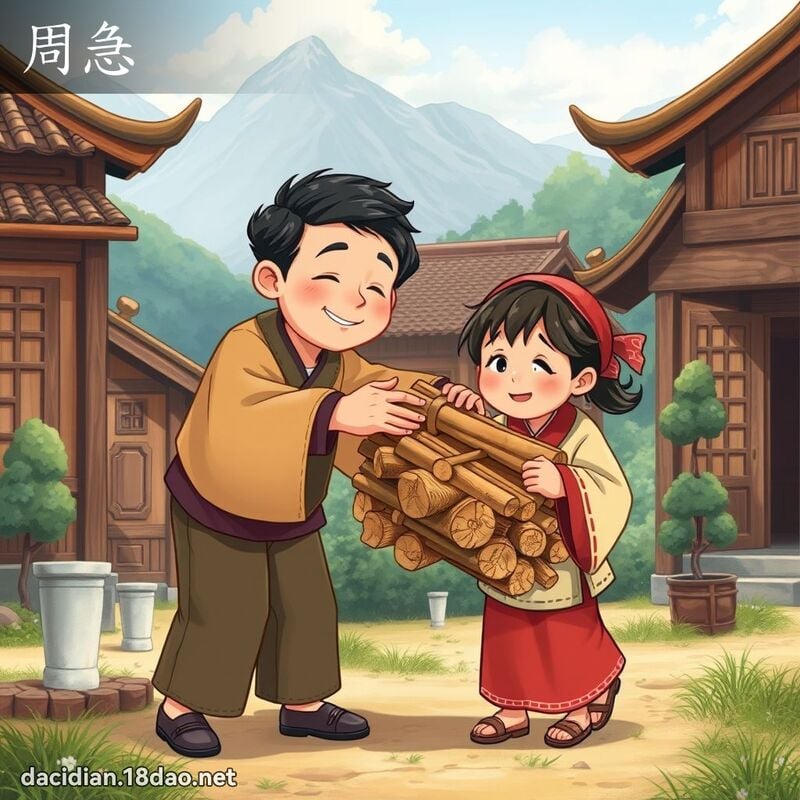 周急 - 国语大辞典配图