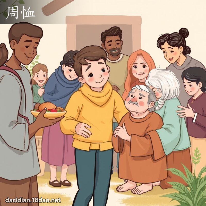 周恤 - 国语大辞典配图