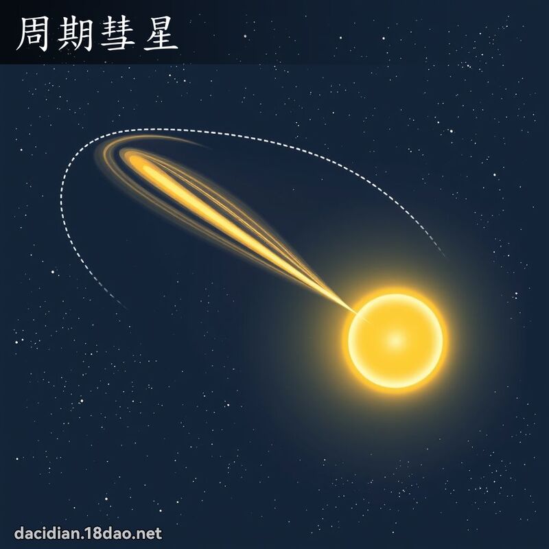 周期彗星 - 国语大辞典配图