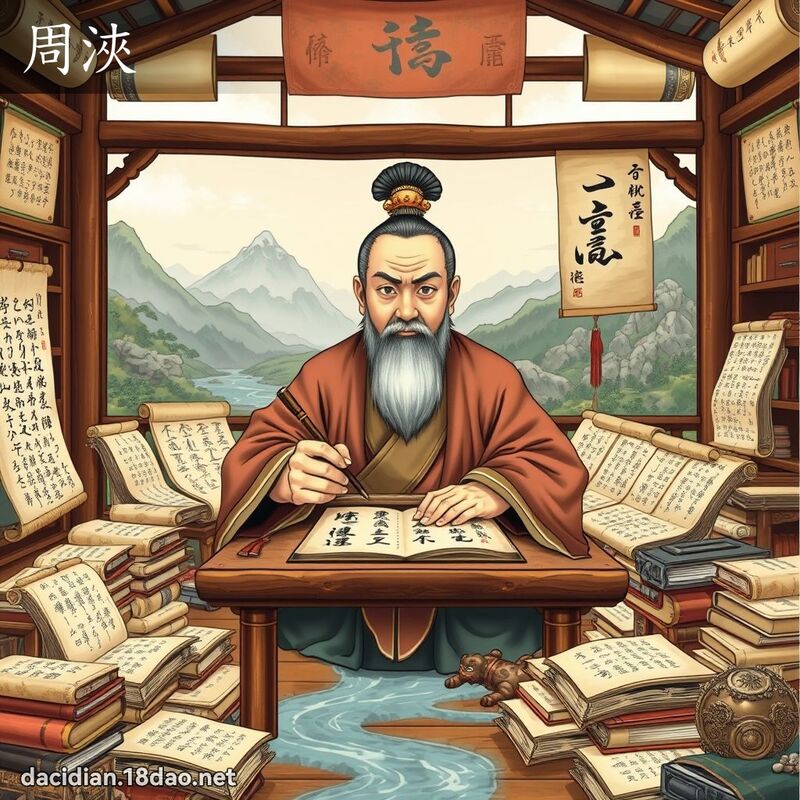 周浹 - 国语大辞典配图