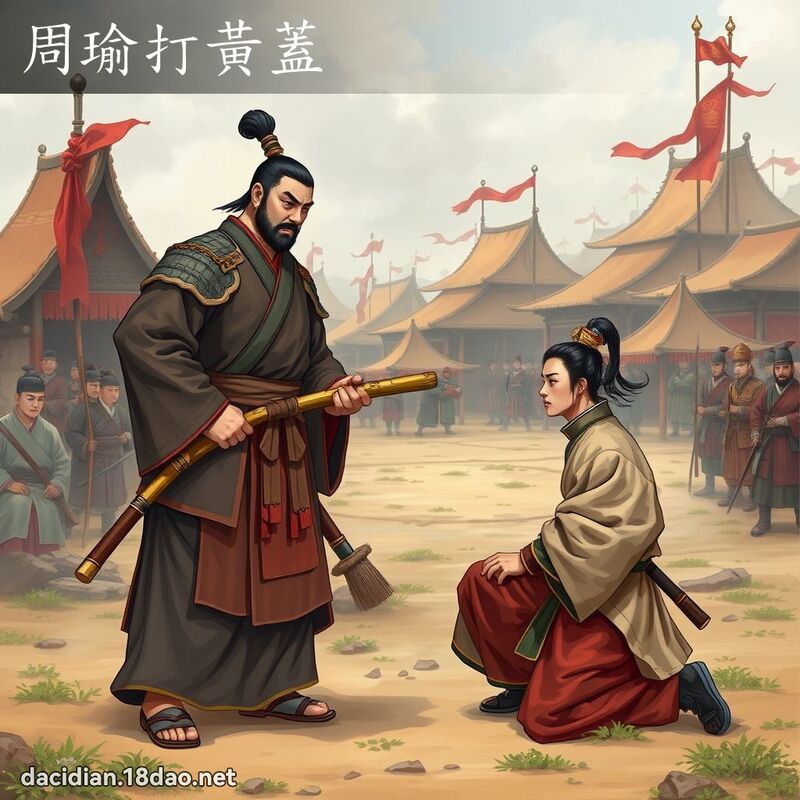 周瑜打黄盖 - 国语大辞典配图