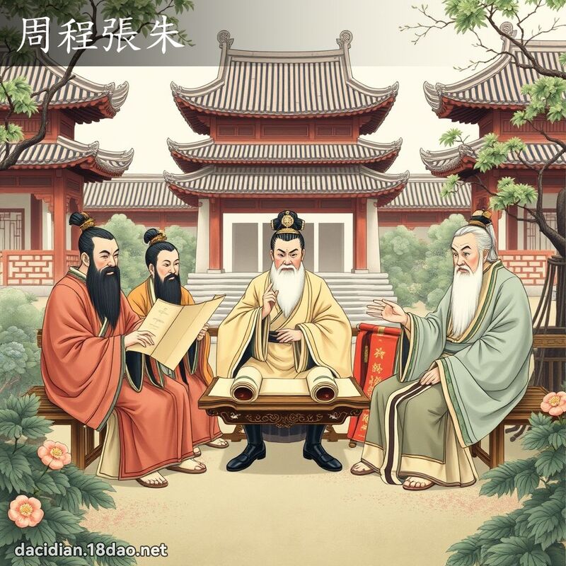 周程張朱 - 國語大辭典配圖