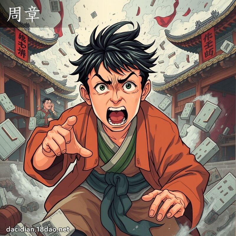 周章 - 国语大辞典配图