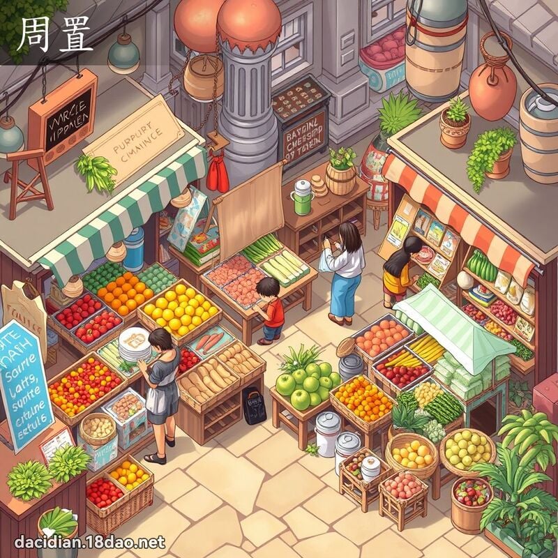 周置 - 国语大辞典配图