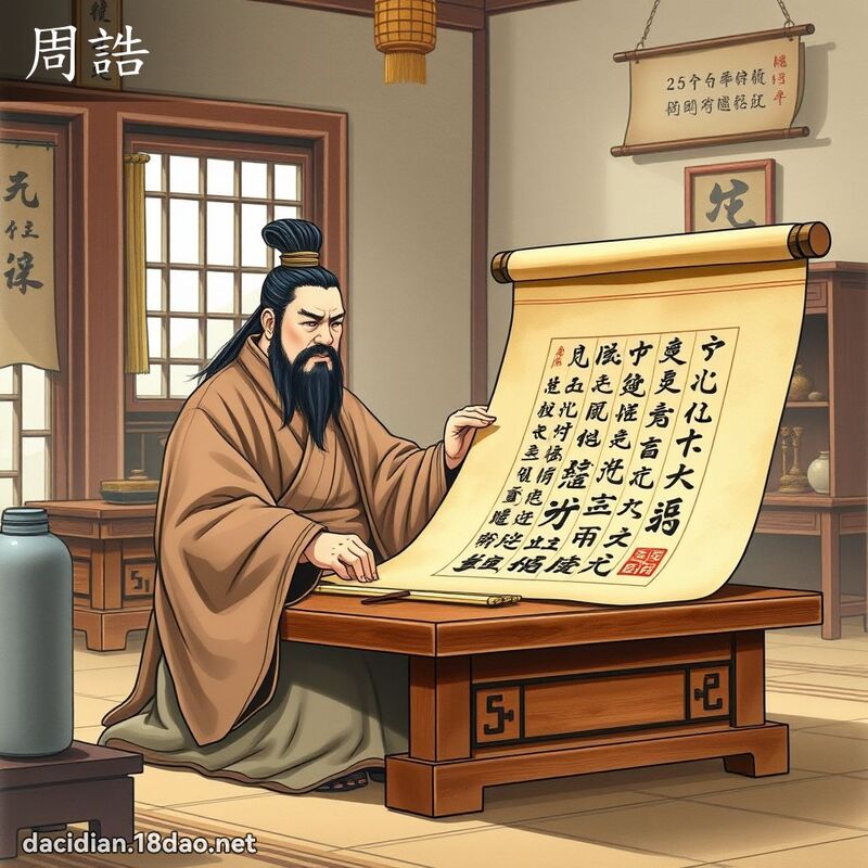 周誥 - 国语大辞典配图
