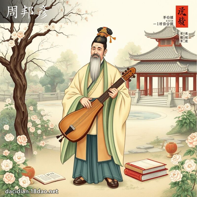 周邦彥 - 國語大辭典配圖