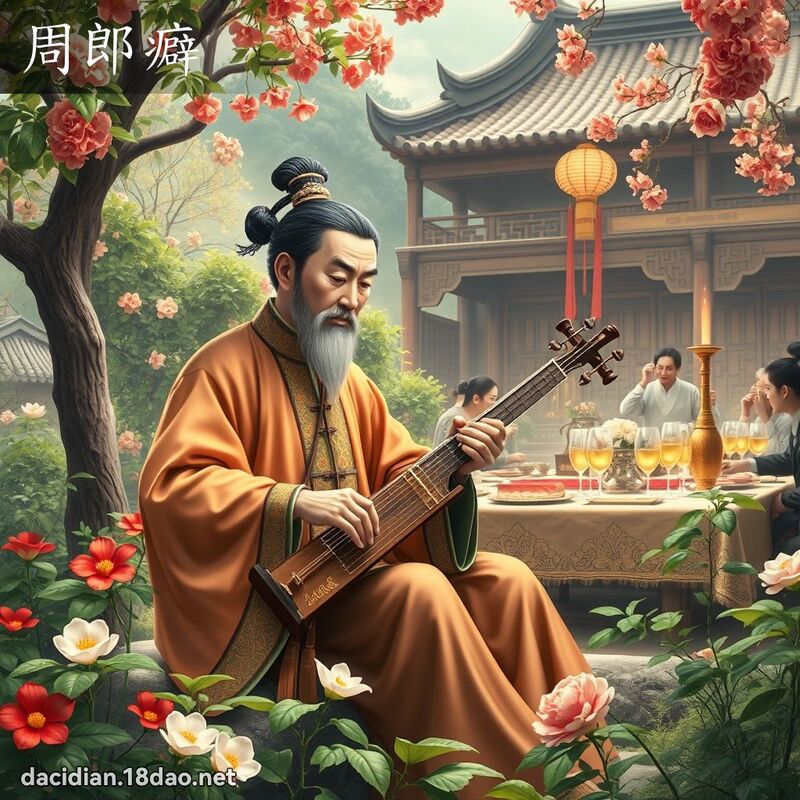 周郎癖 - 国语大辞典配图