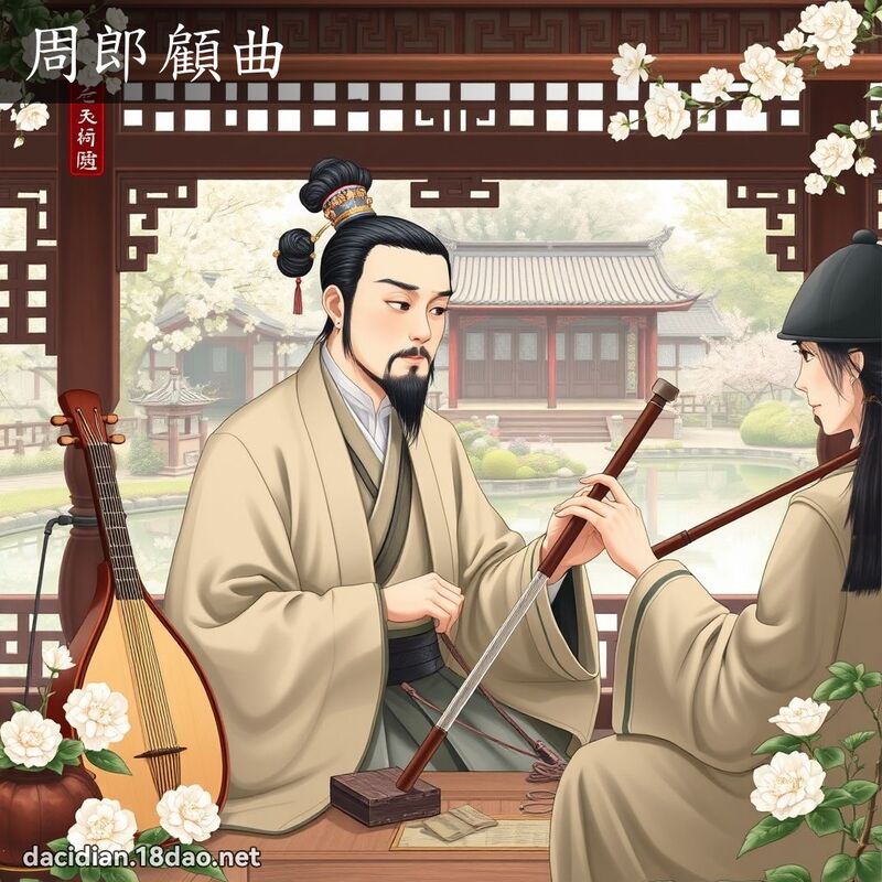 周郎顧曲 - 國語大辭典配圖