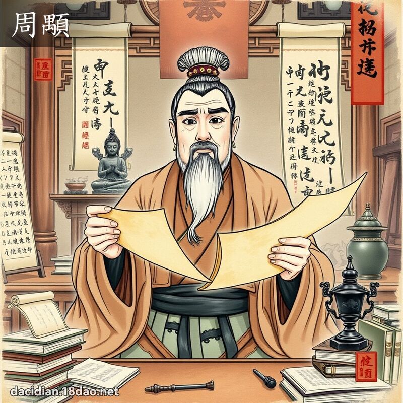 周顒 - 国语大辞典配图