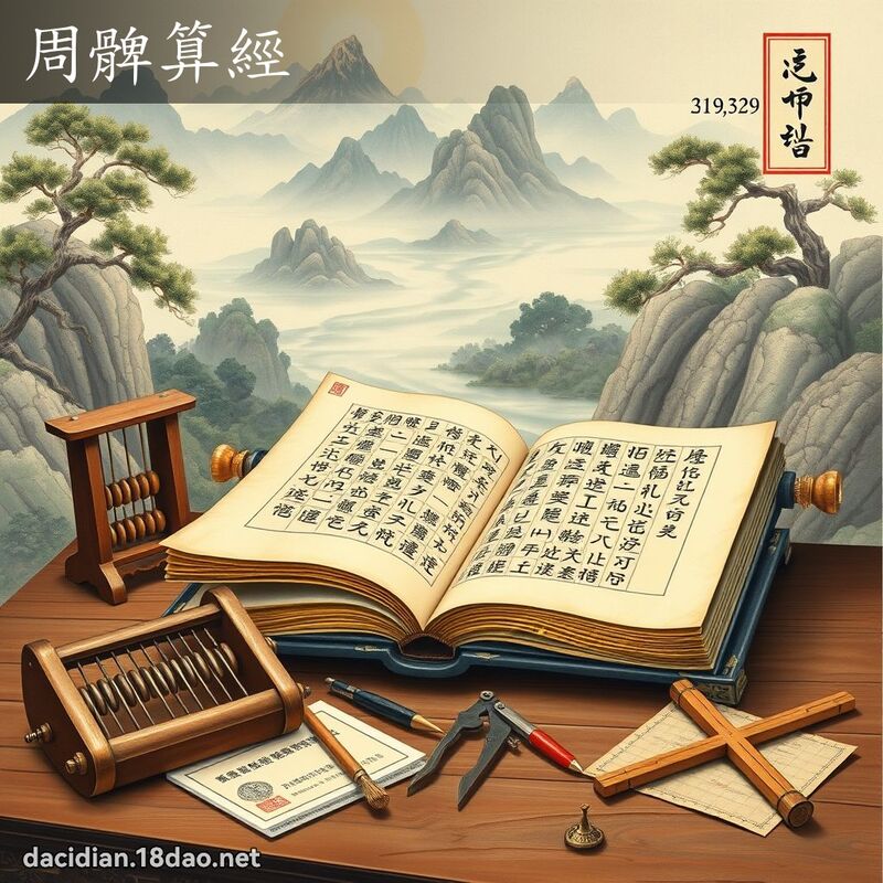 周髀算经 - 国语大辞典配图