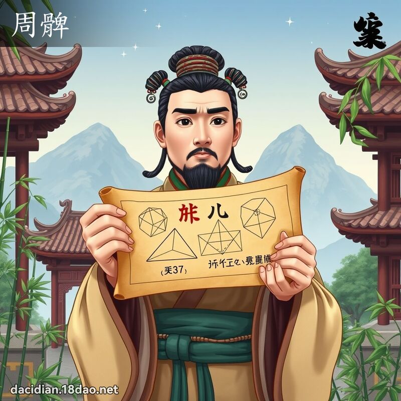 周髀 - 國語大辭典配圖