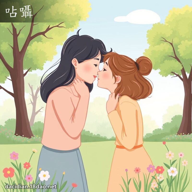 呫囁 - 国语大辞典配图