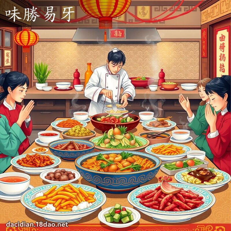 味胜易牙 - 国语大辞典配图