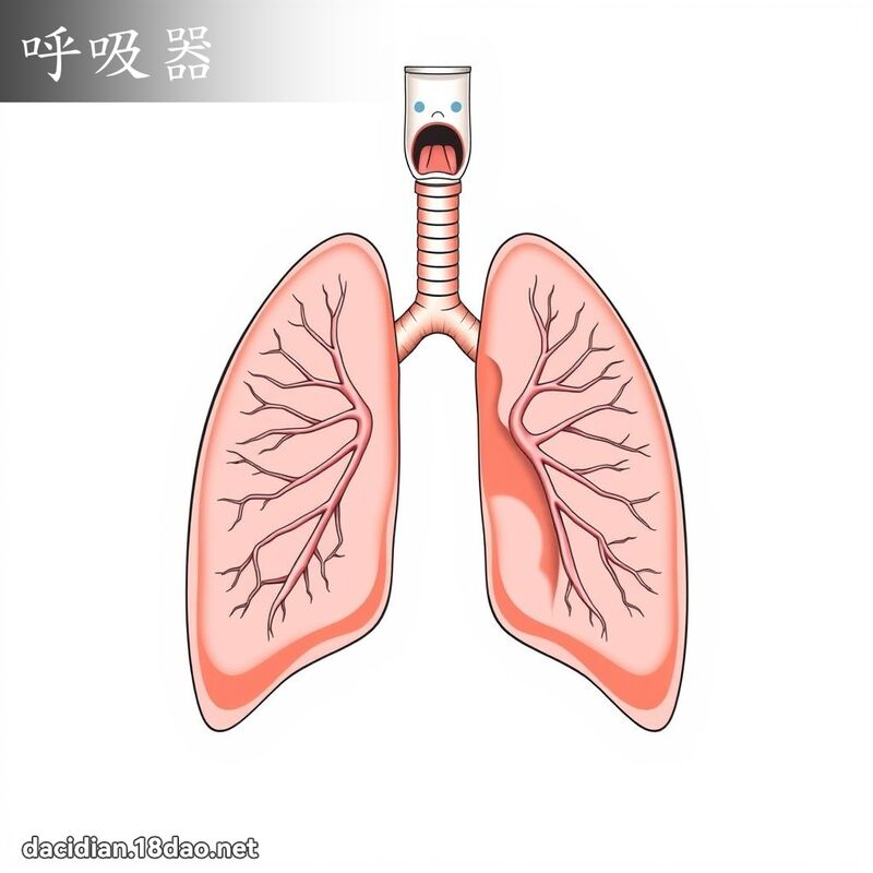 呼吸器 - 國語大辭典配圖