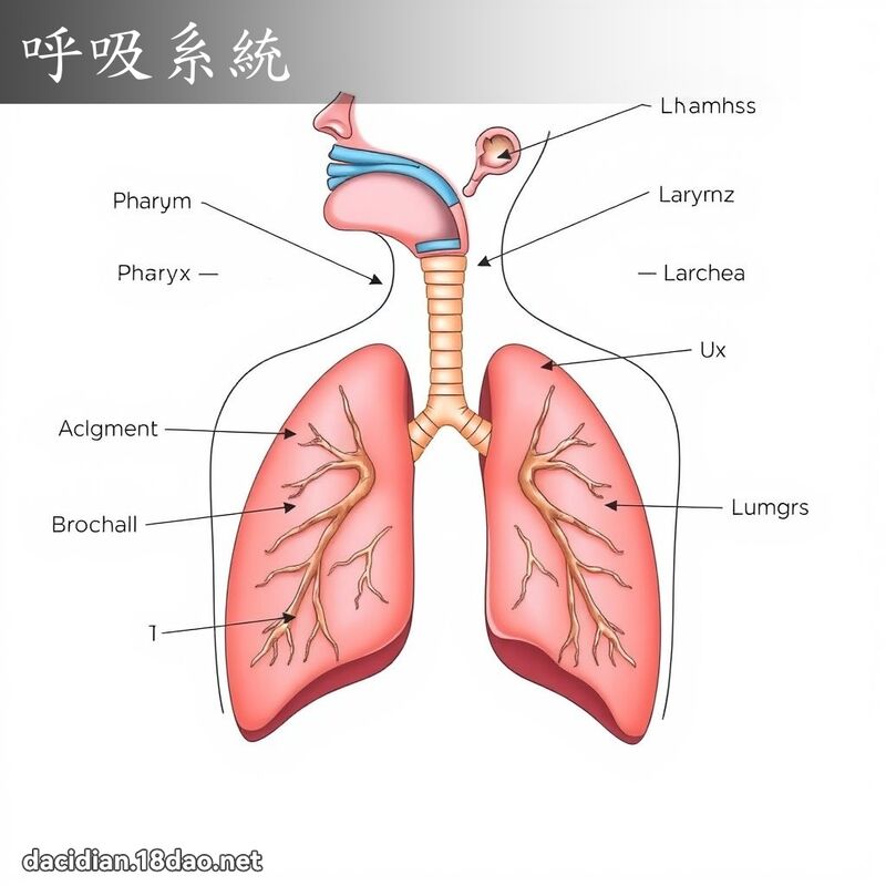 呼吸系统 - 国语大辞典配图