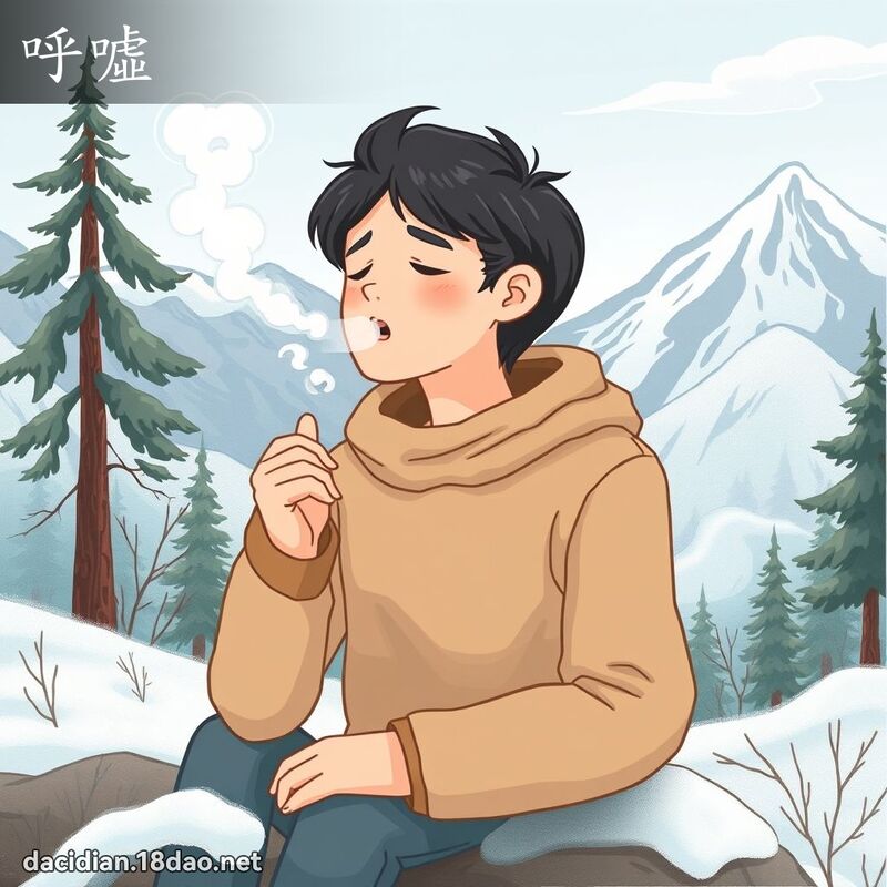 呼噓 - 國語大辭典配圖