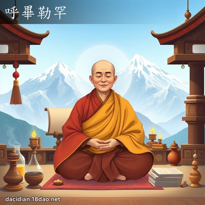 呼畢勒罕 - 國語大辭典配圖
