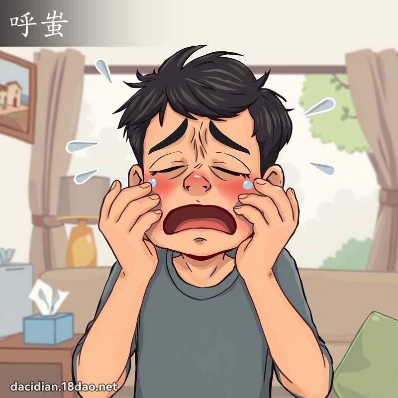 呼蚩 - 国语大辞典配图
