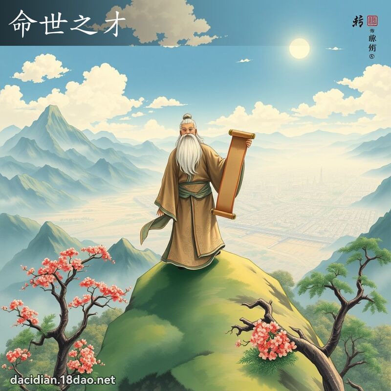 命世之才 - 國語大辭典配圖