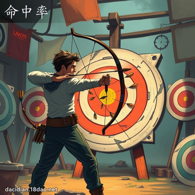 命中率 - 國語大辭典配圖