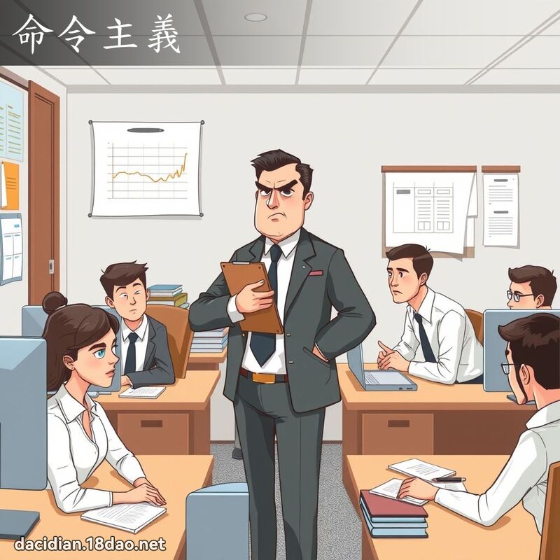 命令主義 - 國語大辭典配圖