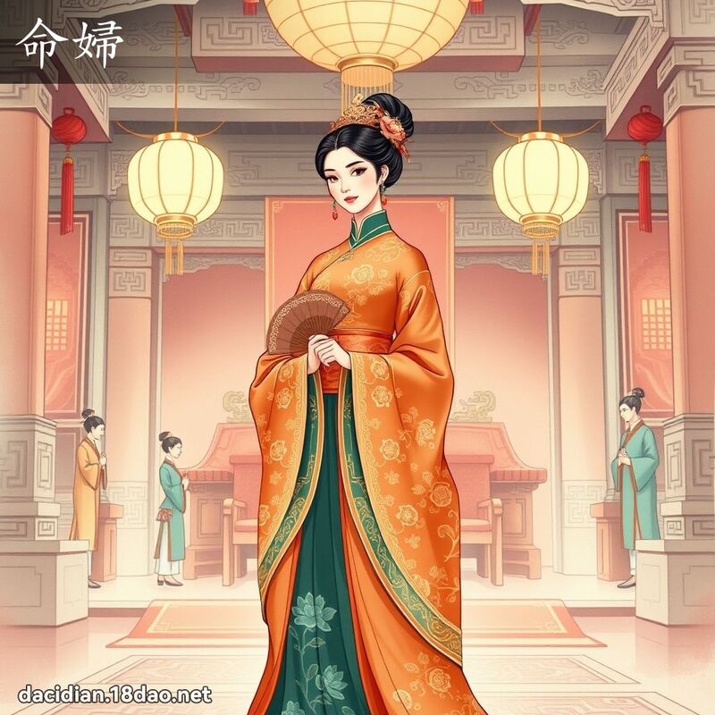 命婦 - 國語大辭典配圖