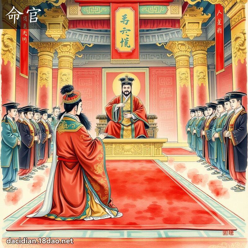 命官 - 国语大辞典配图