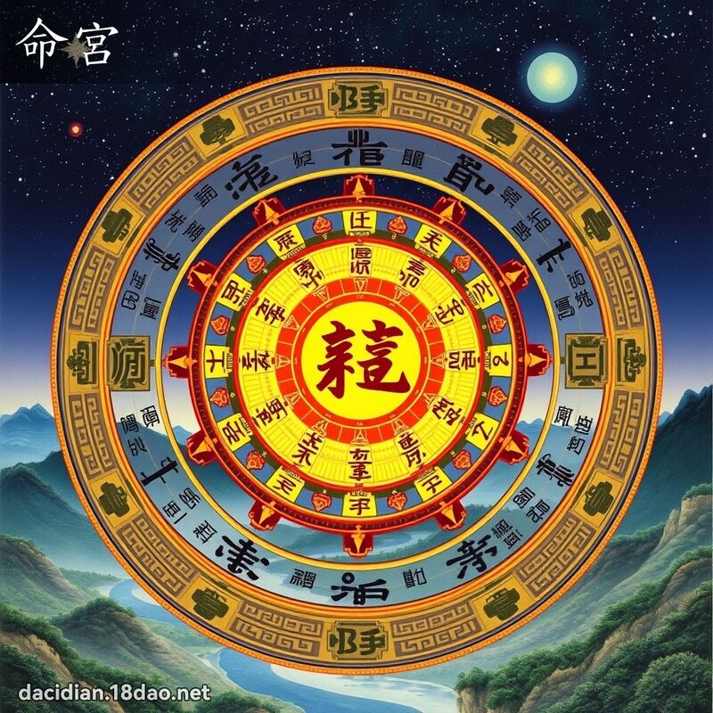 命宫 - 国语大辞典配图