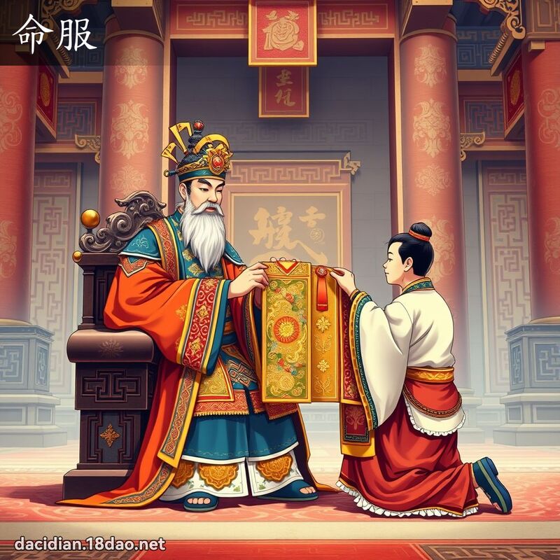 命服 - 國語大辭典配圖