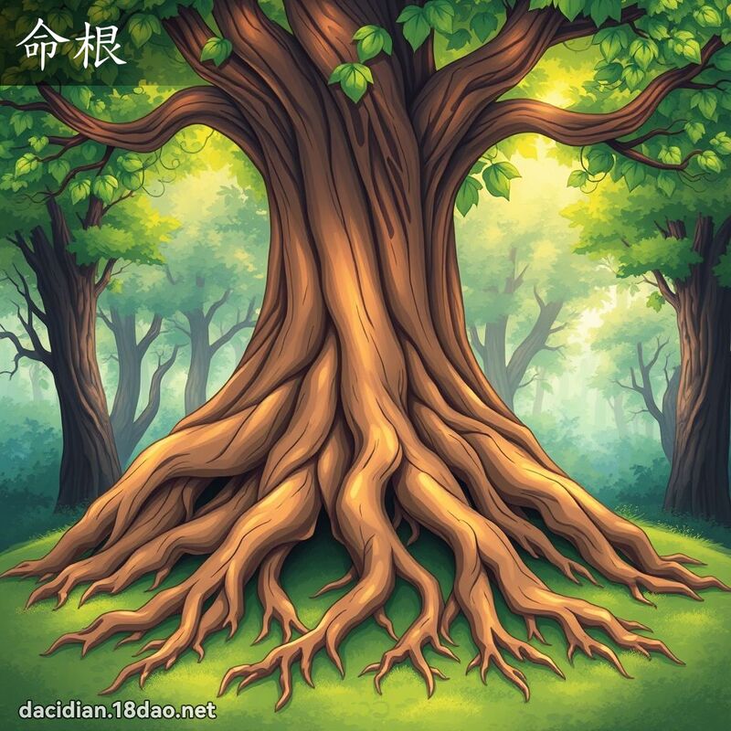 命根 - 國語大辭典配圖