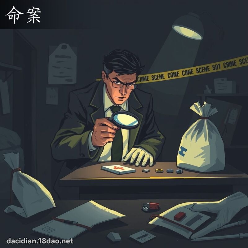 命案 - 國語大辭典配圖