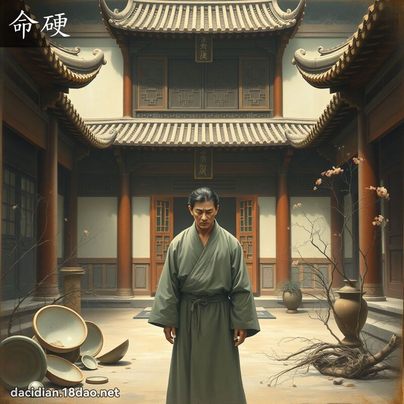 命硬 - 国语大辞典配图