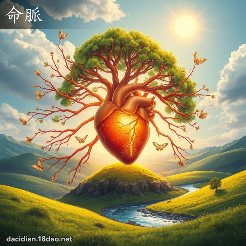 命脈 - 國語大辭典配圖