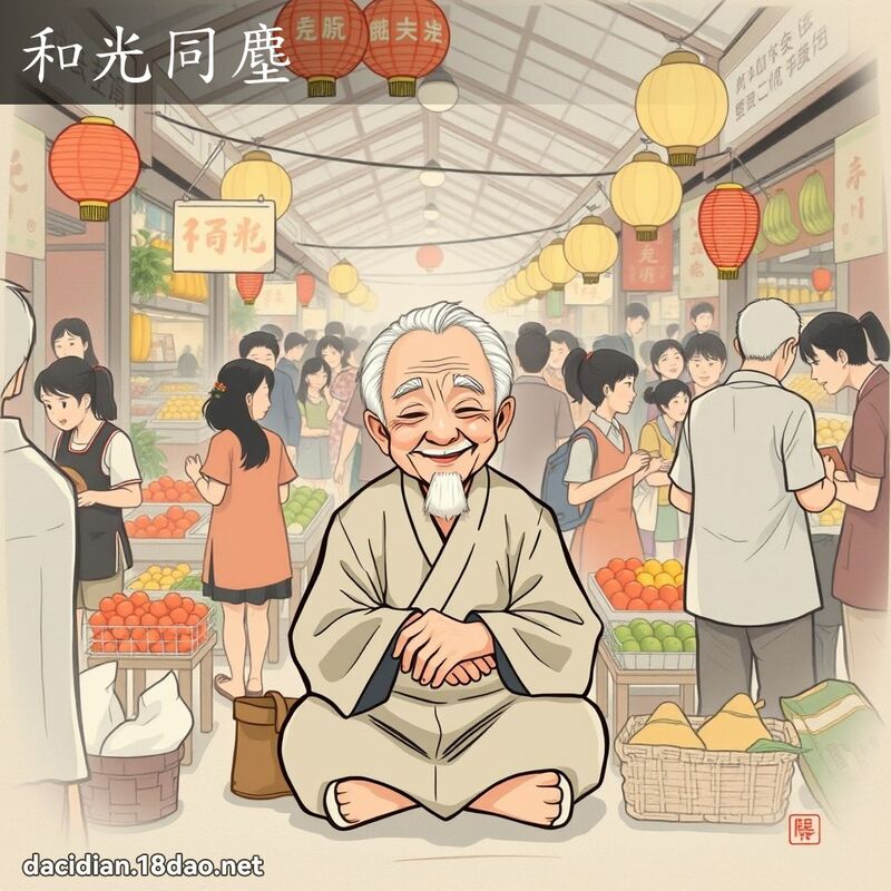 和光同尘 - 国语大辞典配图