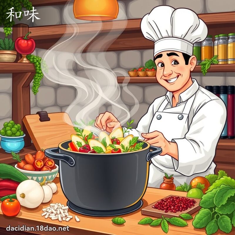 和味 - 國語大辭典配圖