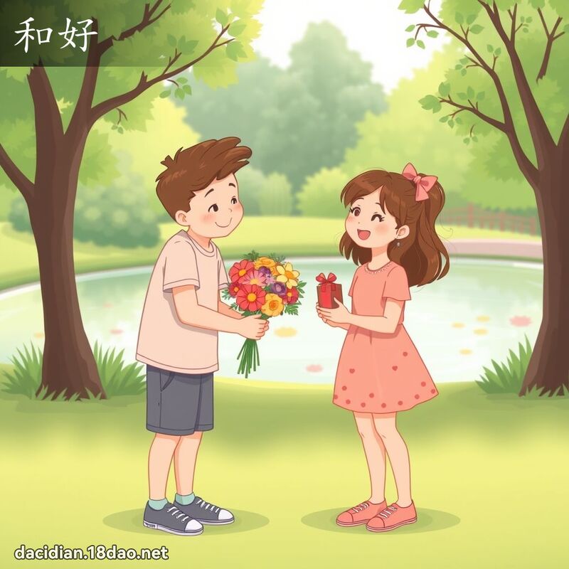 和好 - 國語大辭典配圖