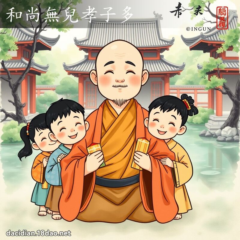 和尚無兒孝子多 - 國語大辭典配圖