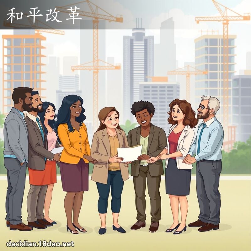 和平改革 - 國語大辭典配圖