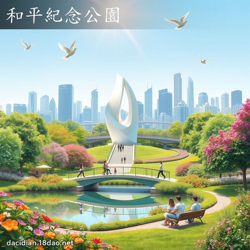 和平纪念公园 - 国语大辞典配图