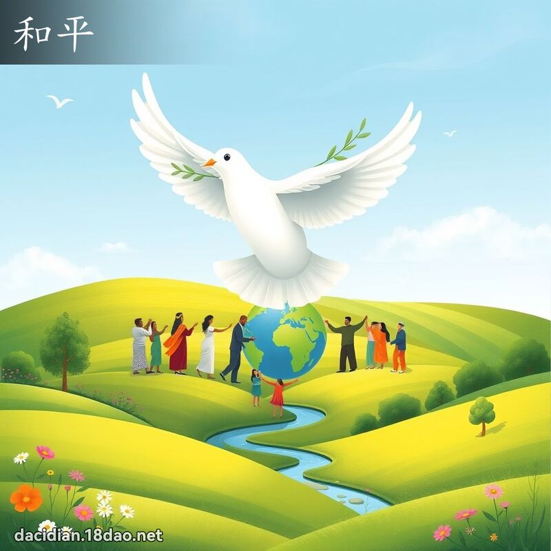 和平 - 國語大辭典配圖
