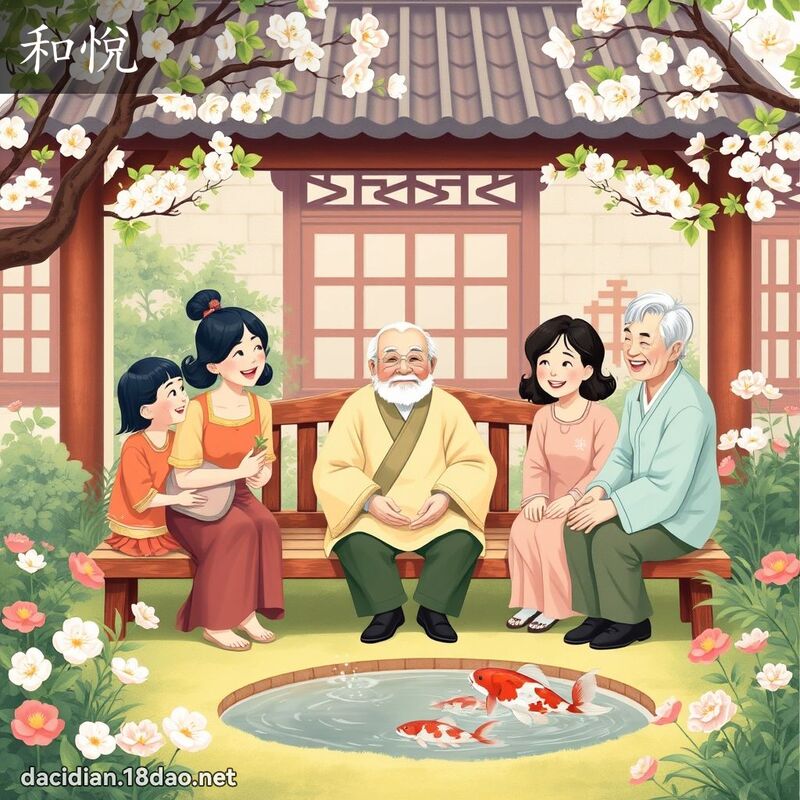 和悅 - 國語大辭典配圖