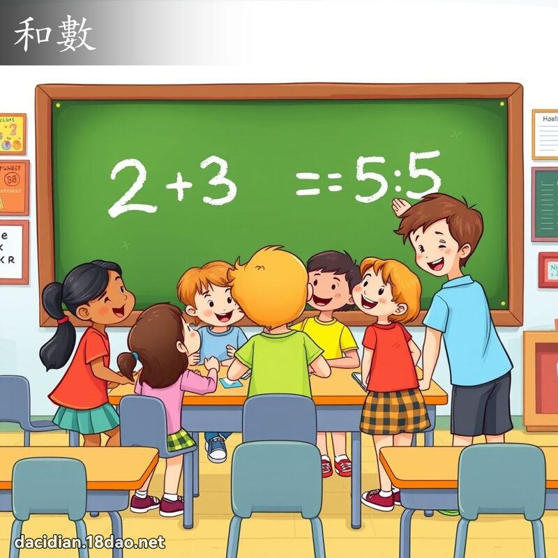 和數 - 國語大辭典配圖