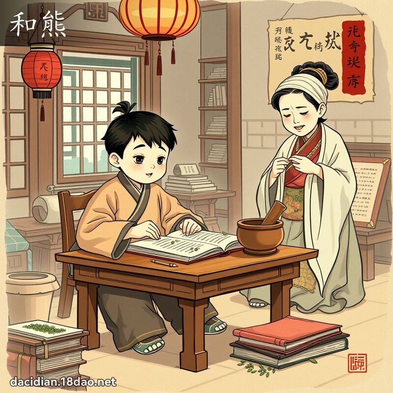 和熊 - 國語大辭典配圖