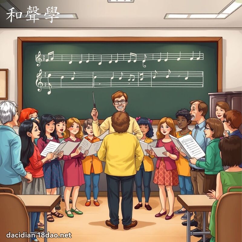 和聲學 - 國語大辭典配圖