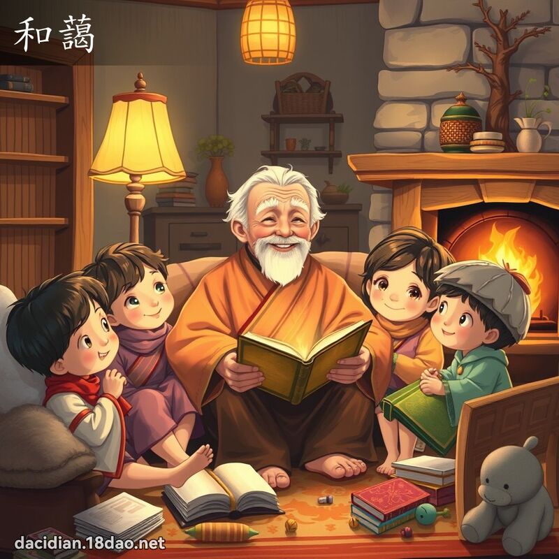 和藹 - 國語大辭典配圖