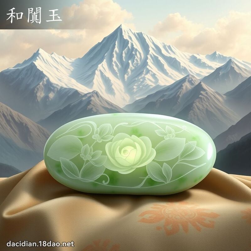 和闐玉 - 国语大辞典配图