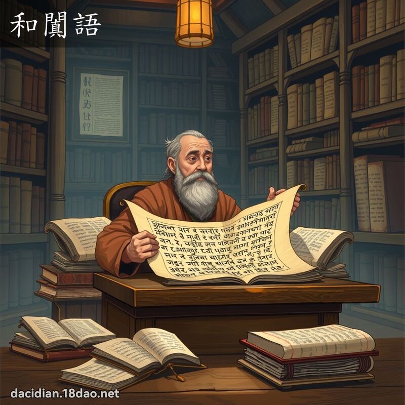 和闐语 - 国语大辞典配图