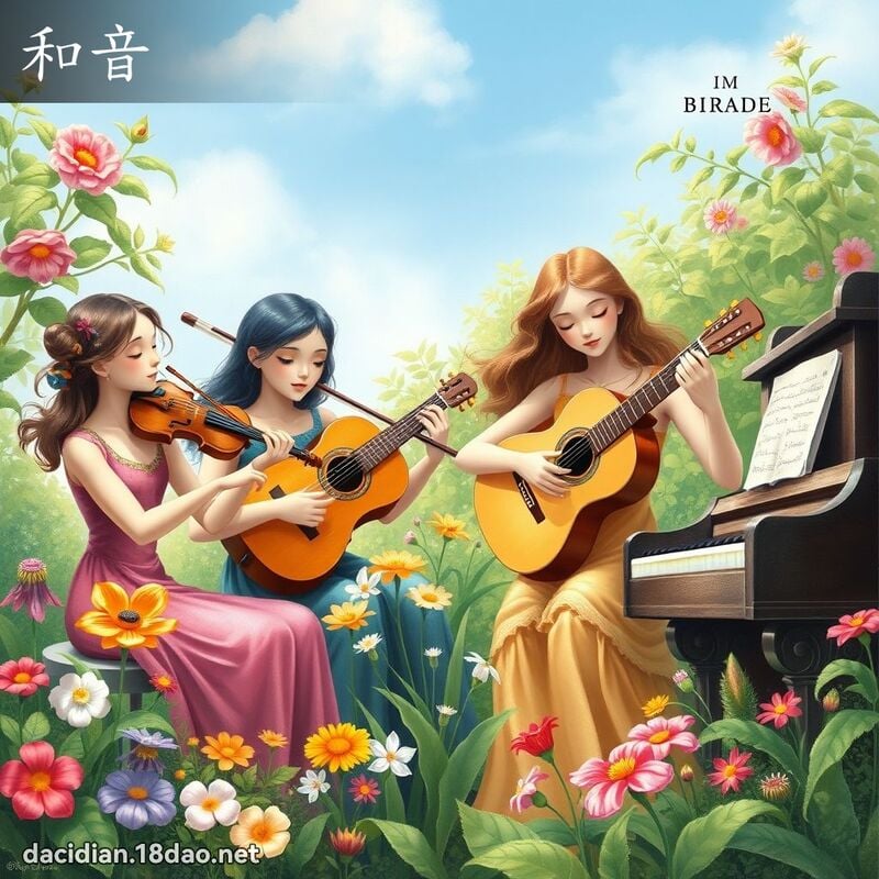 和音 - 國語大辭典配圖